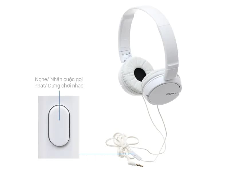 Tai nghe chụp tai Sony MDR-ZX110AP - Giá rẻ nhất hôm nay - Ảnh 5