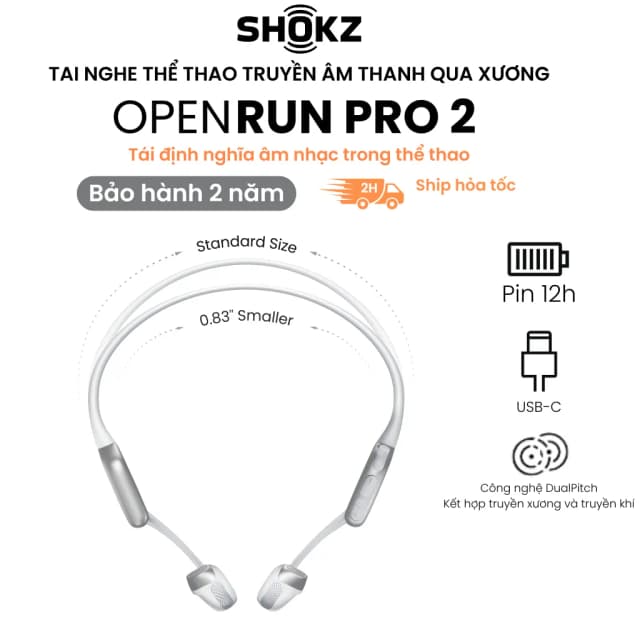 So sánh giá Tai nghe truyền xương Shokz OPENRUN PRO 2 Mini S821 rẻ nhất? - Ảnh 11