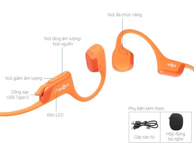 So sánh giá Tai nghe truyền xương Shokz OPENRUN PRO 2 Mini S821 rẻ nhất? - Ảnh 5
