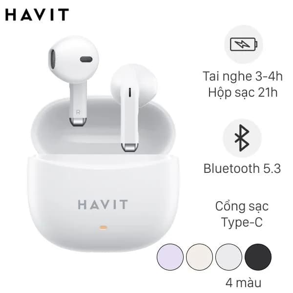 So sánh giá Tai nghe Bluetooth True Wireless Havit TW941 rẻ nhất? - Ảnh 2