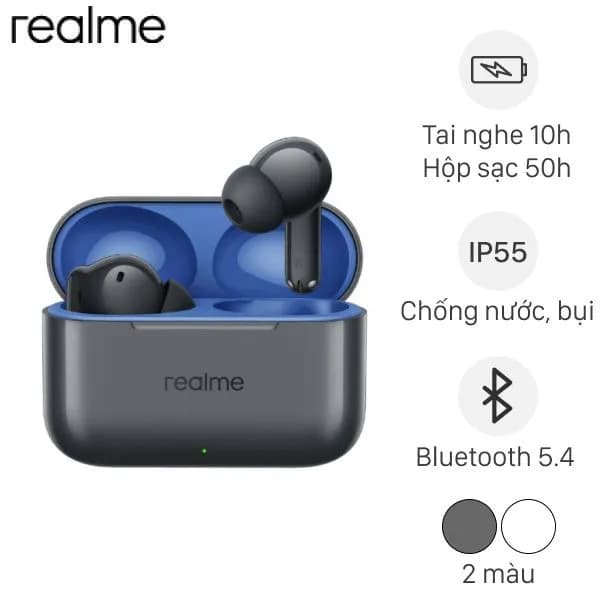 So sánh giá Tai nghe Bluetooth True Wireless Realme Buds T200 rẻ nhất? - Ảnh 5