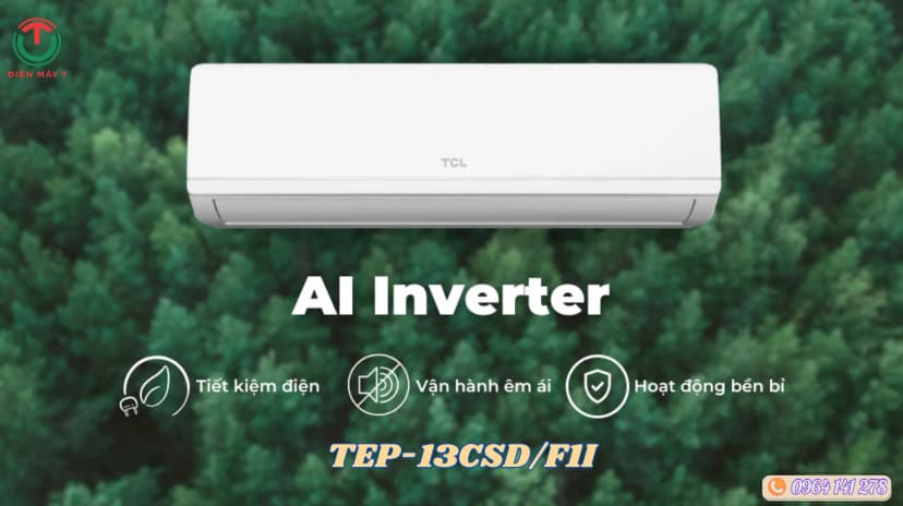 Máy lạnh TCL Inverter 1.5 HP TEP-13CSD/F1I - Giá rẻ nhất hôm nay - Ảnh 5
