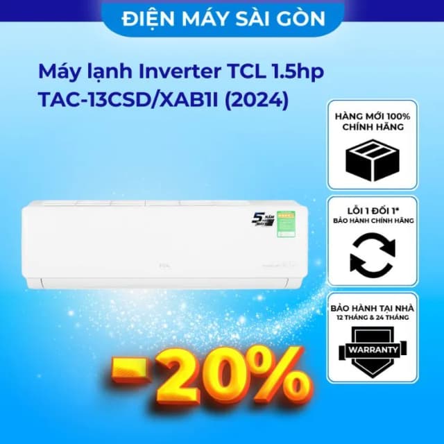 So sánh giá Máy lạnh TCL Inverter 1.5 HP TAC-13CSD/XAB1I rẻ nhất? - Ảnh 14