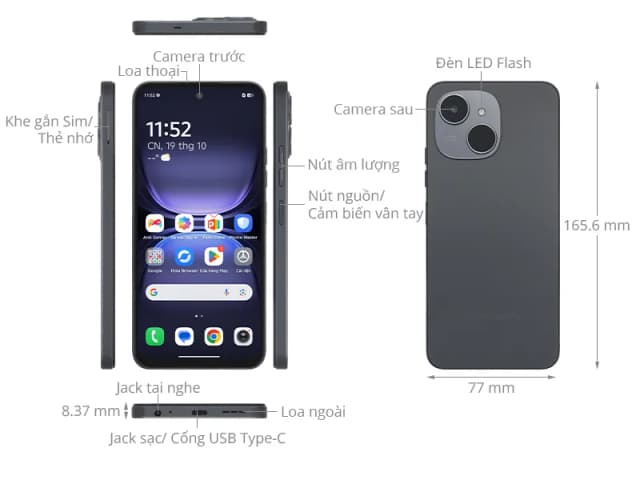 Top 1 so sánh giá Điện thoại Tecno Spark 40C 4GB/128GB - Tìm sản phẩm giá rẻ nhất - Ảnh 3