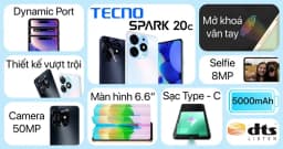 So sánh giá Điện thoại Tecno Spark 50 4GB/128GB - Tìm sản phẩm giá rẻ nhất - Ảnh 12