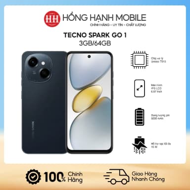 Điện thoại Tecno Spark GO 1 3GB/64GB - 12