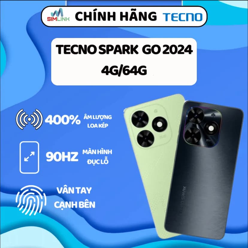 Điện thoại Tecno Spark Go 3 4GB/64GB - Giá rẻ nhất hôm nay - Ảnh 3