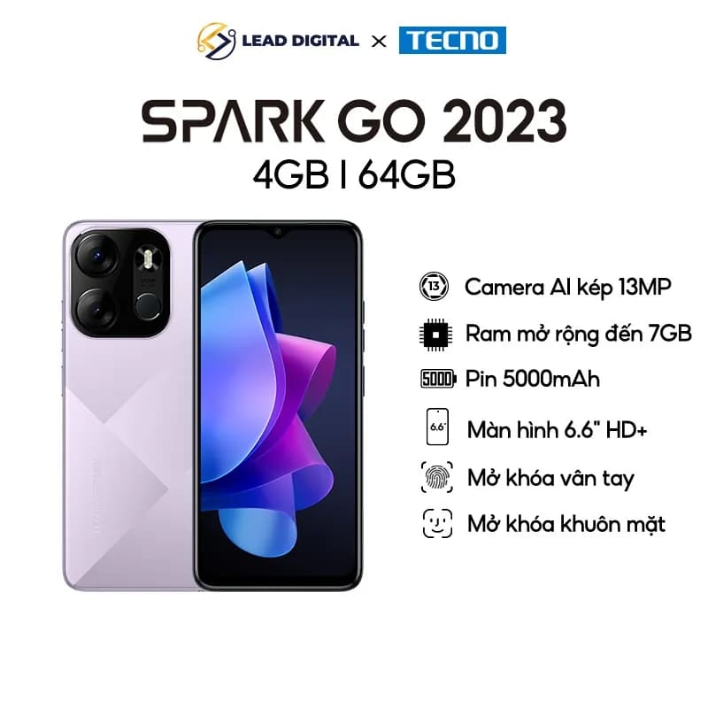 Điện thoại Tecno Spark Go 3 4GB/64GB - Giá rẻ nhất hôm nay - Ảnh 7