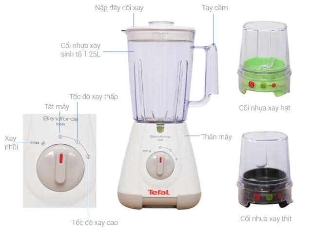 So sánh giá Máy xay sinh tố đa năng Tefal BL309166 rẻ nhất? - Ảnh 2