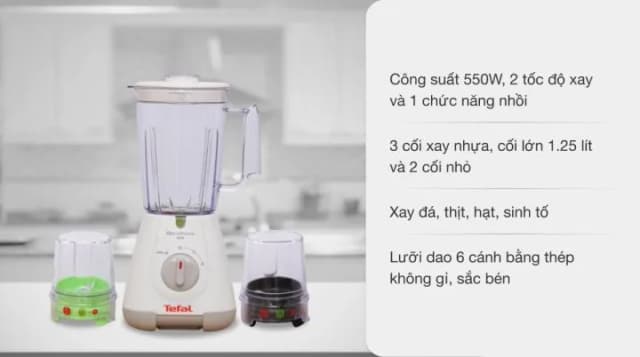 So sánh giá Máy xay sinh tố đa năng Tefal BL309166 rẻ nhất? - Ảnh 6