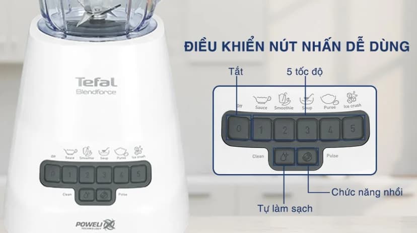 So sánh giá Máy xay sinh tố đa năng Tefal BlendForce Piano BL47YB66 - Tìm sản phẩm giá rẻ nhất - Ảnh 15