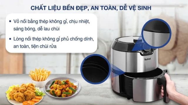 So sánh giá Nồi chiên không dầu Tefal 4.2 lít EY201D15 rẻ nhất? - Ảnh 15