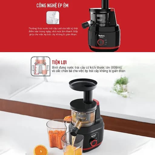 So sánh giá Máy ép chậm Tefal ZC150838 rẻ nhất? - Ảnh 19