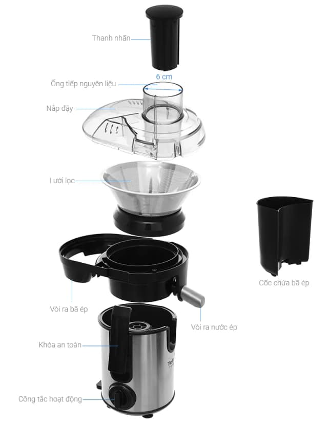 So sánh giá Máy ép trái cây Tefal ZE420D38 rẻ nhất? - Ảnh 6