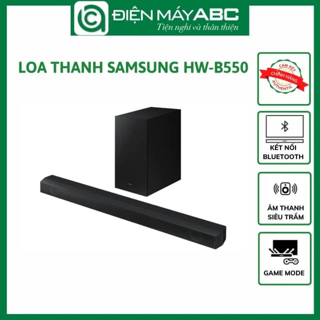 Top 1 so sánh giá Bộ loa thanh Samsung HW-B550 410W - Tìm sản phẩm giá rẻ nhất - Ảnh 18