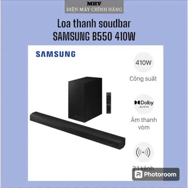 Top 1 so sánh giá Bộ loa thanh Samsung HW-B550 410W - Tìm sản phẩm giá rẻ nhất - Ảnh 20
