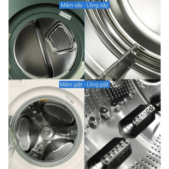 So sánh giá Tháp giặt sấy LG Inverter giặt 25 kg - sấy 17 kg WT2517NHEG rẻ nhất? - Ảnh 13