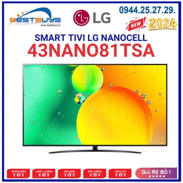 So sánh giá Smart Tivi NanoCell LG AI 4K 43 inch 43NANO81TSA rẻ nhất? - Ảnh 14