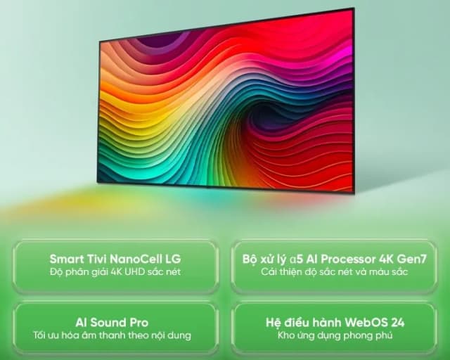 So sánh giá Smart Tivi NanoCell LG AI 4K 43 inch 43NANO81TSA rẻ nhất? - Ảnh 16