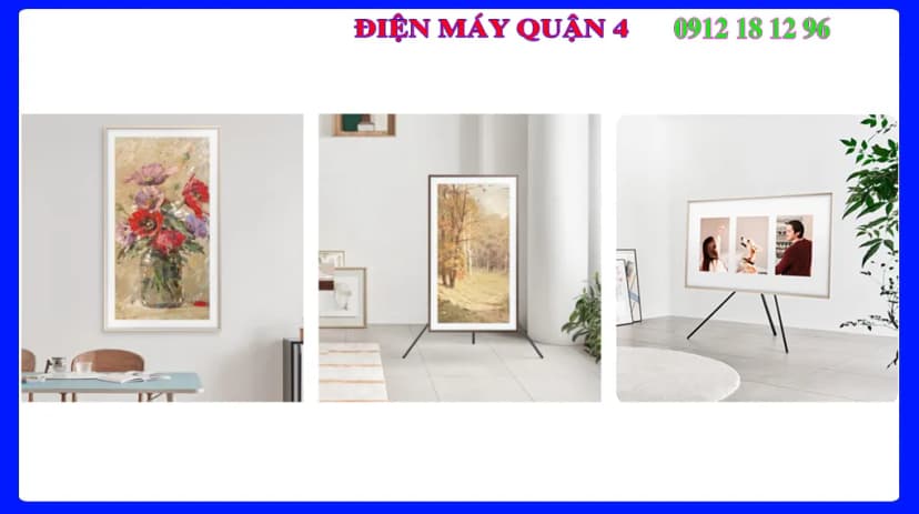 Smart Tivi Khung Tranh The Frame QLED Samsung AI 4K 55 inch QA55LS03D - Giá rẻ nhất hôm nay - Ảnh 2