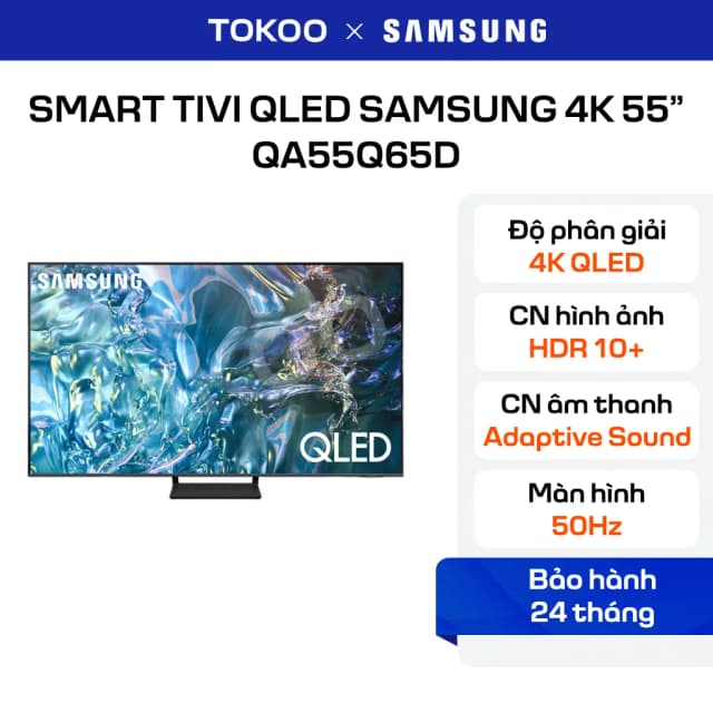 So sánh giá Smart Tivi QLED Samsung 4K 55 inch QA55Q65D rẻ nhất? - Ảnh 11