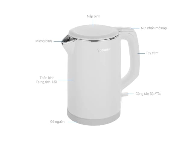 So sánh giá Bình đun siêu tốc Toshiba 1.5 lít KT-15DS1NV rẻ nhất? - Ảnh 17