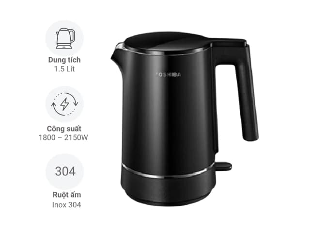 So sánh giá Bình đun siêu tốc Toshiba 1.5 lít KT-15DS1NV rẻ nhất? - Ảnh 6