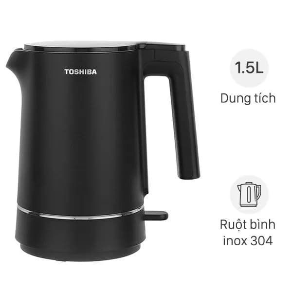 Bình đun siêu tốc Toshiba 1.5 lít KT-15DS1PV - Giá rẻ nhất hôm nay - Ảnh 11