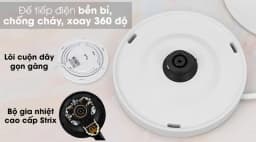 Bình đun siêu tốc Toshiba 1.5 lít KT-15DS1PV - Giá rẻ nhất hôm nay - Ảnh 12