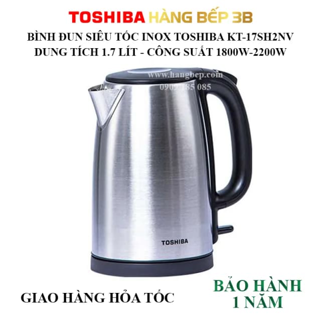 So sánh giá Bình đun siêu tốc Toshiba 1.7 lít KT-17SH2NV rẻ nhất? - Ảnh 11