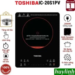So sánh giá Bếp từ đơn Toshiba IC-20S1PV 2000W - Tìm sản phẩm giá rẻ nhất - Ảnh 7