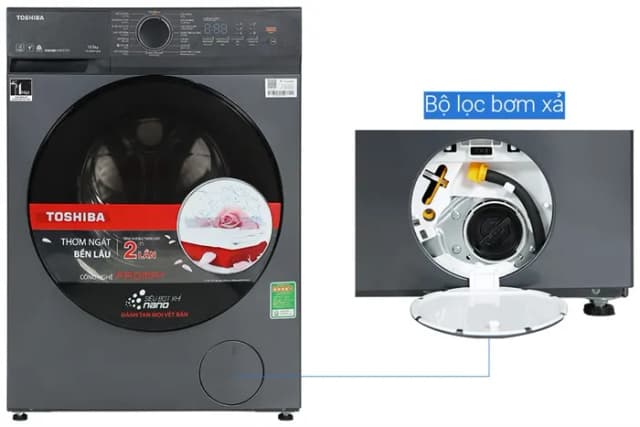 So sánh giá Máy giặt Toshiba Inverter 10 kg TW-T21BU110UWV(MG) rẻ nhất? - Ảnh 18