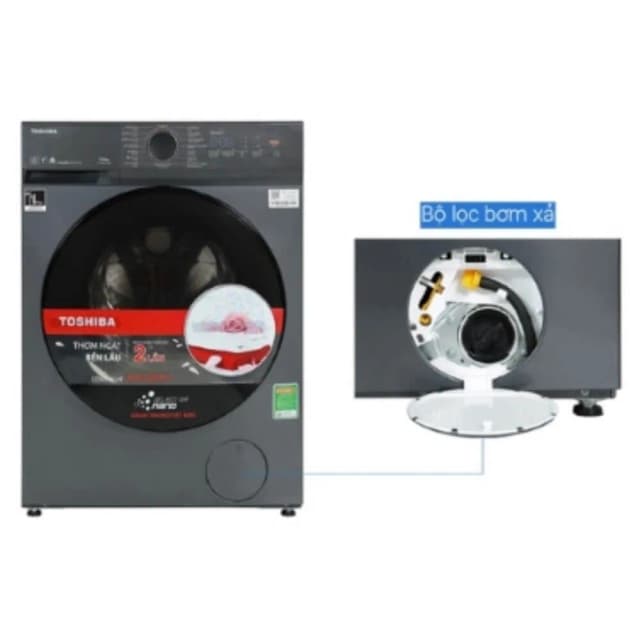 So sánh giá Máy giặt Toshiba Inverter 10.5 kg TW-T21BU115UWV(MG) rẻ nhất? - Ảnh 18