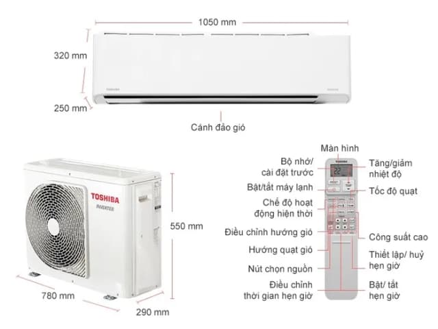 So sánh giá Máy lạnh Toshiba Inverter 2 HP RAS-H18P2KCVG-V rẻ nhất? - Ảnh 11