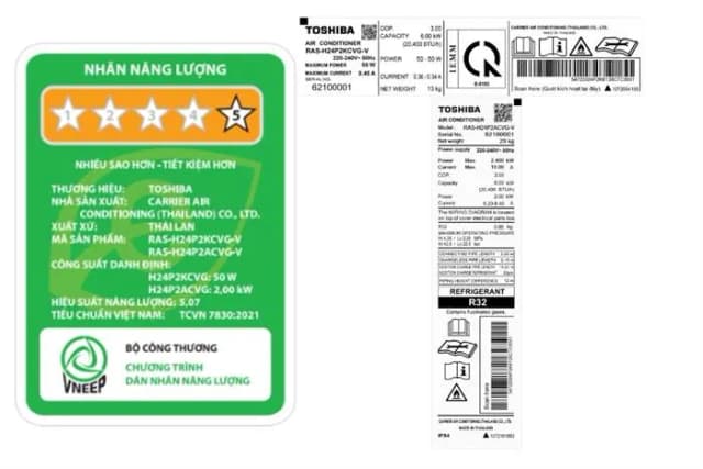 So sánh giá Máy lạnh Toshiba Inverter 2.5 HP RAS-H24P2KCVG-V rẻ nhất? - Ảnh 2