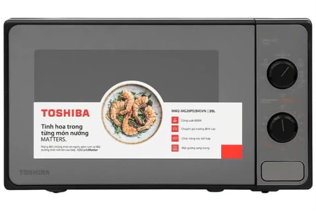 Lò vi sóng có nướng Toshiba MM2-MG20PE(BM)VN 20 lít - Ảnh 9