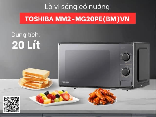 So sánh giá Lò vi sóng có nướng Toshiba MM2-MG20PE(BM)VN 20 lít rẻ nhất? - Ảnh 14