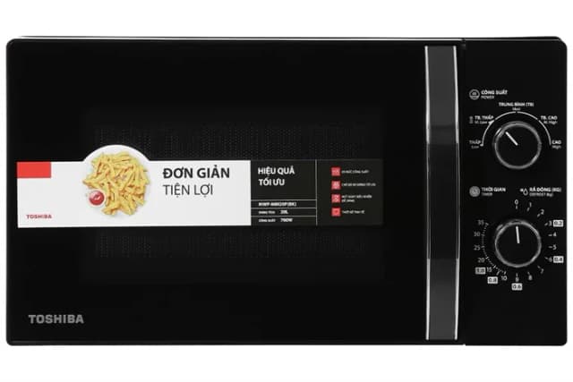 Lò vi sóng Toshiba MWP-MM20P(BK) 20 lít - Ảnh 10