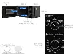 So sánh giá Lò vi sóng Toshiba MWP-MM20P(BK) 20 lít rẻ nhất? - Ảnh 10