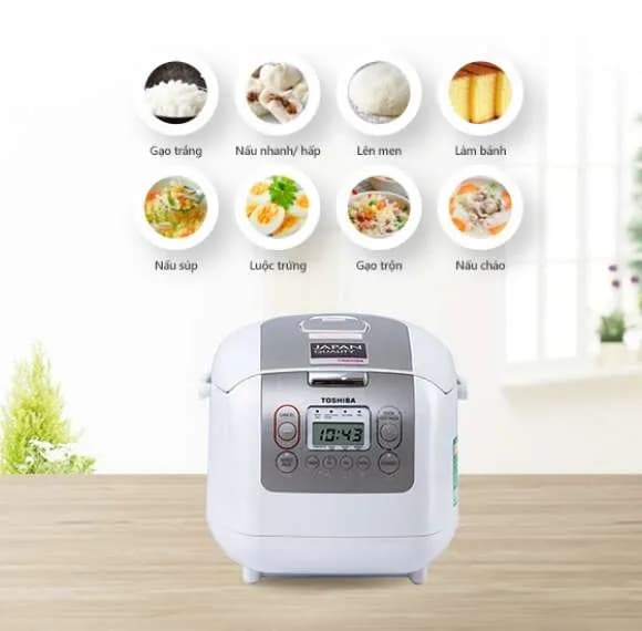 So sánh giá Nồi cơm điện tử Toshiba 1 lít RC-10NMFVN(WT) rẻ nhất? - Ảnh 14