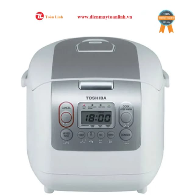So sánh giá Nồi cơm điện tử Toshiba 1 lít RC-10NMFVN(WT) rẻ nhất? - Ảnh 19