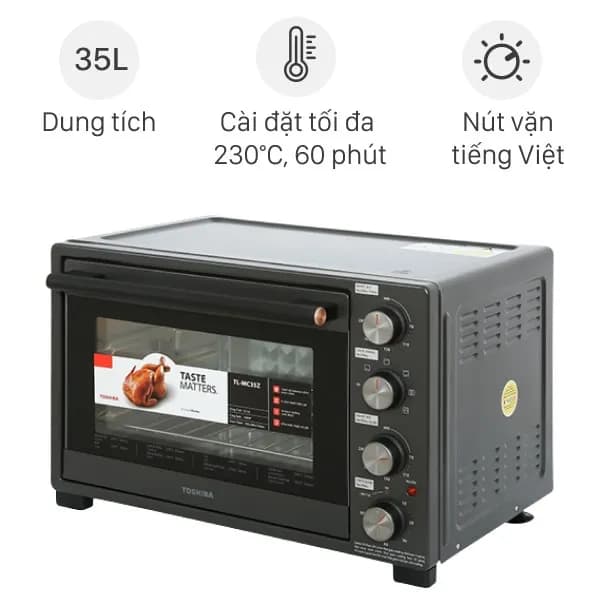 So sánh giá Lò nướng Toshiba TL-MC35Z 35 lít rẻ nhất? - Ảnh 2