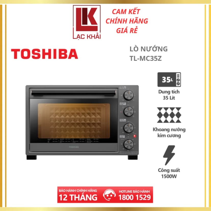 Lò nướng Toshiba TL-MC35Z 35 lít - Giá rẻ nhất hôm nay - Ảnh 16