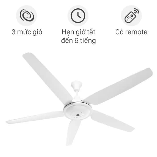 So sánh giá Quạt trần Kangaroo 5 cánh KGSF056051 56W rẻ nhất? - Ảnh 4