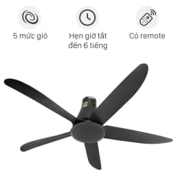 So sánh giá Quạt trần Mitsubishi Electric 5 cánh C56-RA5 SF-GY 65W - Tìm sản phẩm giá rẻ nhất - Ảnh 5