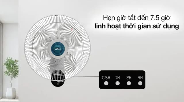 So sánh giá Quạt treo tường AC 3 cánh AWF02A163 55W rẻ nhất? - Ảnh 8