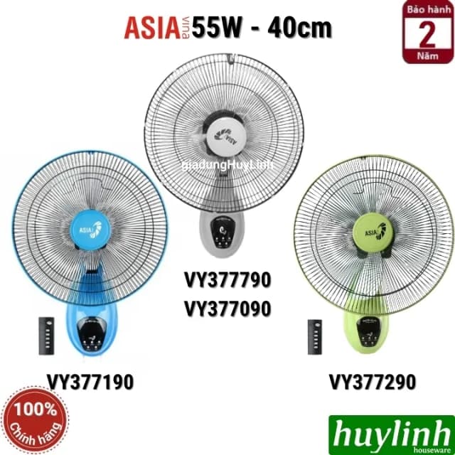 So sánh giá Quạt treo tường Asia 3 cánh VY377790 55W rẻ nhất? - Ảnh 5