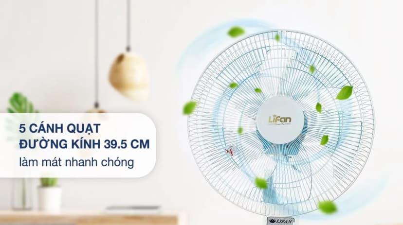So sánh giá Quạt treo tường Lifan 5 cánh T-N 2 45W - Tìm sản phẩm giá rẻ nhất - Ảnh 2