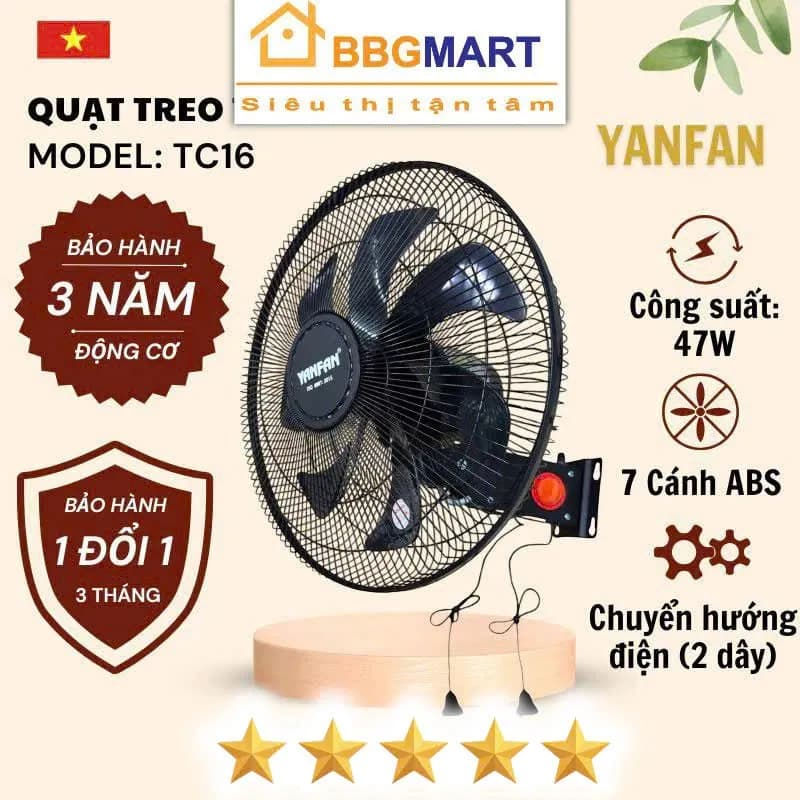 So sánh giá Quạt treo tường Lifan 5 cánh T-N 2 45W - Tìm sản phẩm giá rẻ nhất - Ảnh 20