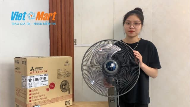 So sánh giá Quạt treo tường Mitsubishi Electric 3 cánh W16-RA CY-GY 47W rẻ nhất? - Ảnh 16